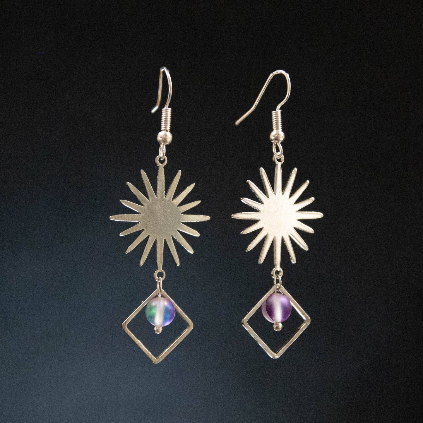 Sun Burst Earrings