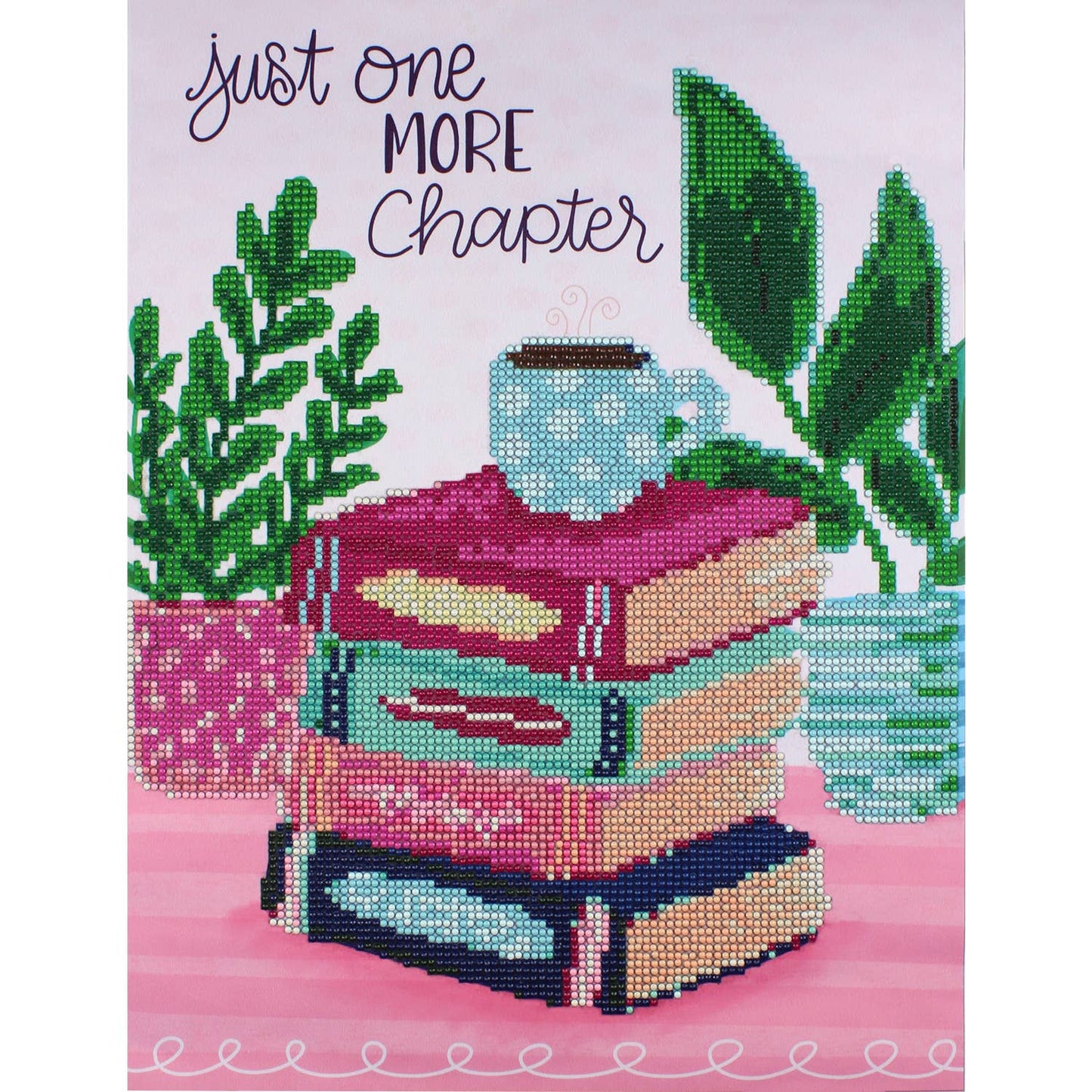 It's a Bookish Life Diamond Painting Kit: 01 Multi