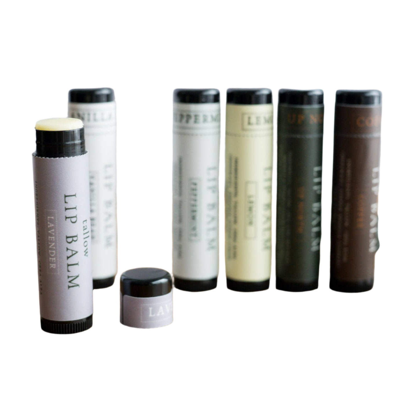 Tallow Lip Balm: Vanilla Bean or Coffee *Preorder*