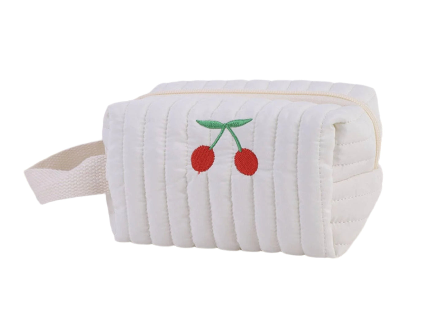 Cherry Design Accessory Bag with Strap