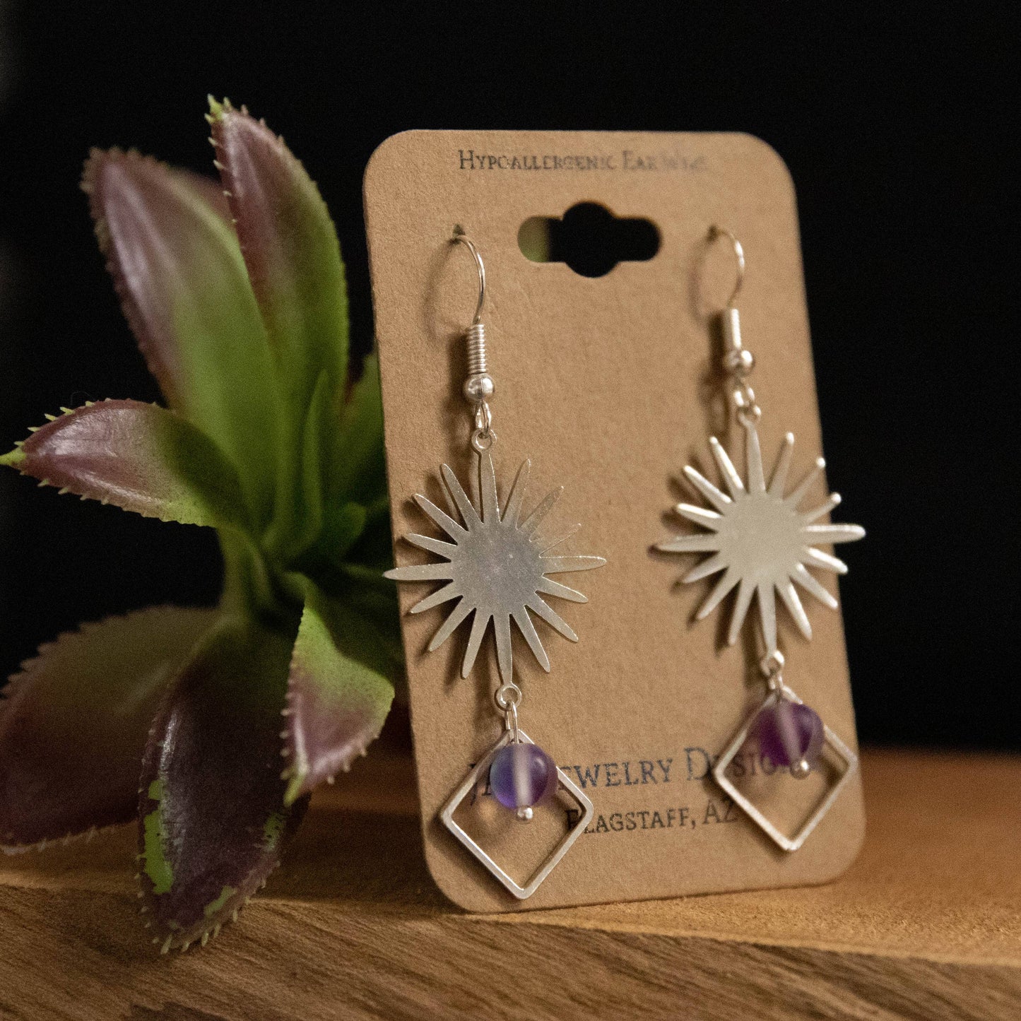 Sun Burst Earrings
