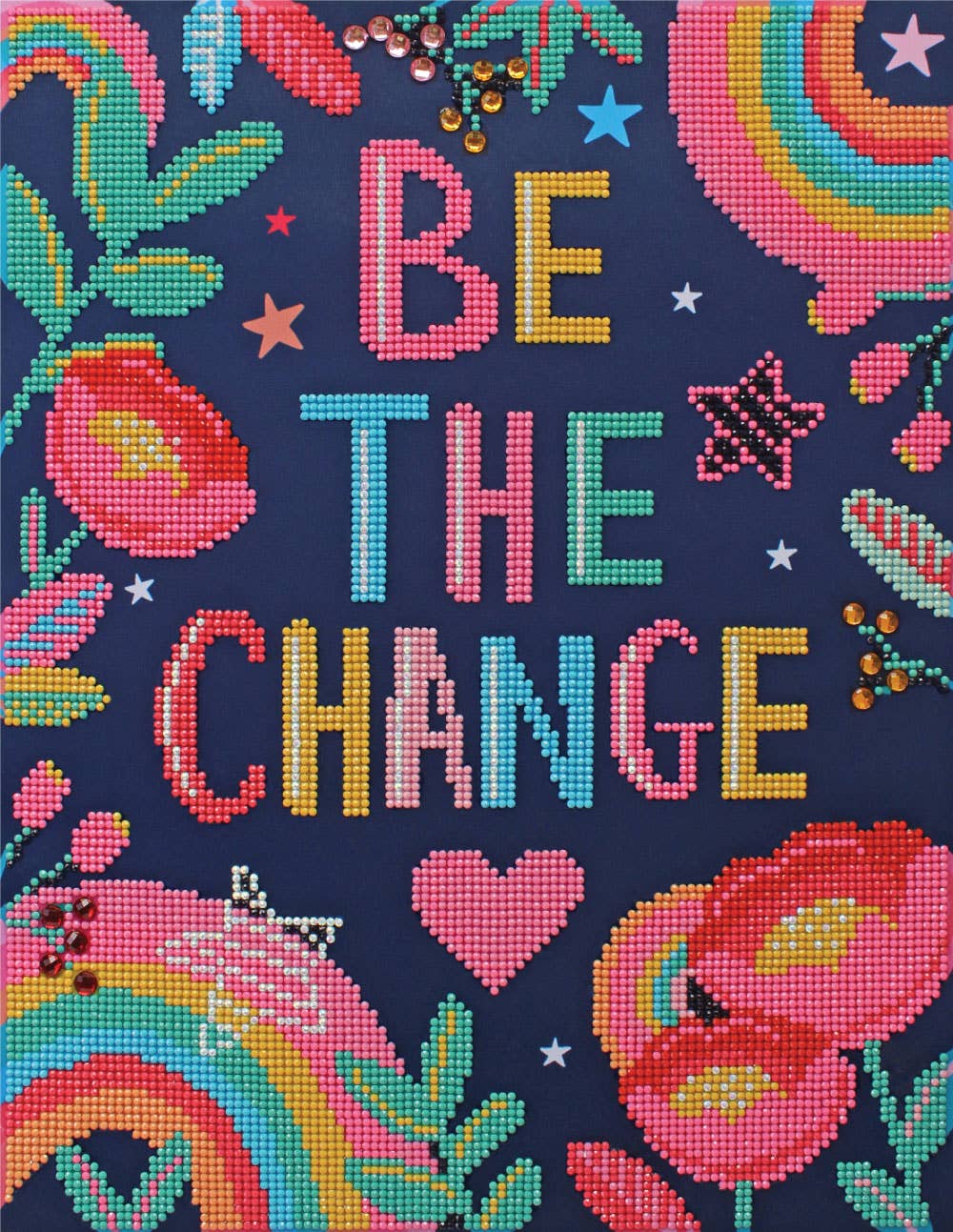 Be the Change Diamond Painting Kit: 01-Multi / 12.6" x 16.3"