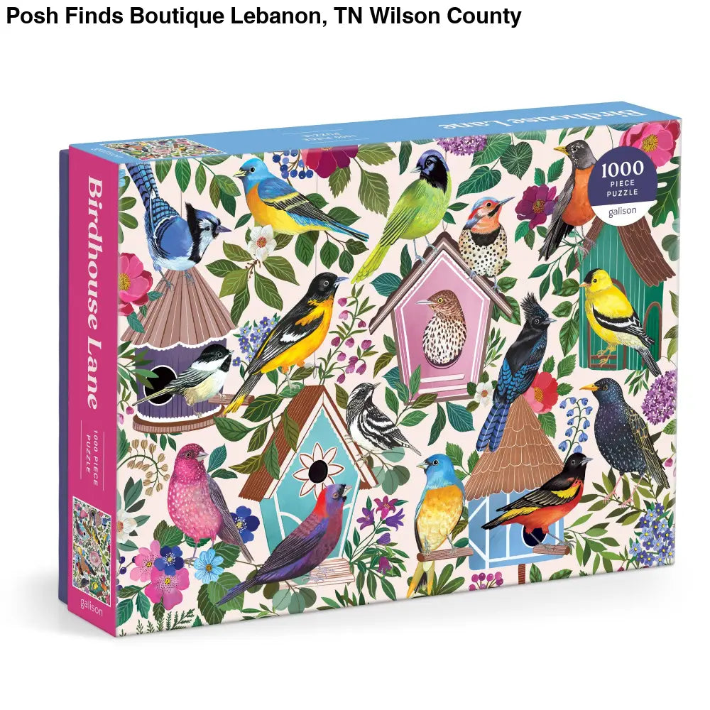 Birdhouse Lane 1000 Piece Puzzle