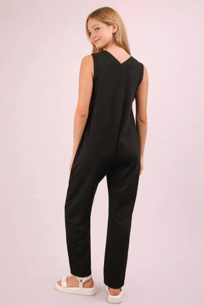Blue Knit Baggy Jumpsuit - Women > Jumpsuits