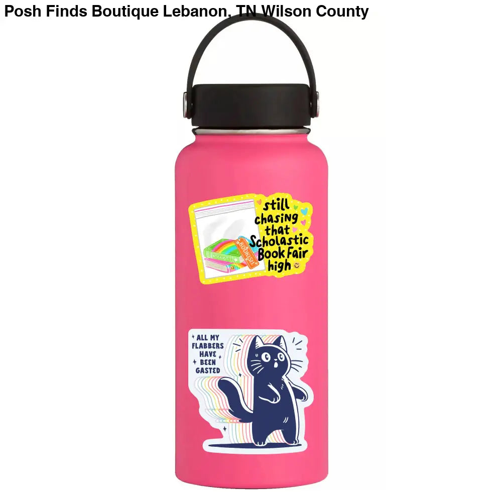Book Read Funny Humor Lit Cute High Quality Vinyl Sticker - Posh Finds