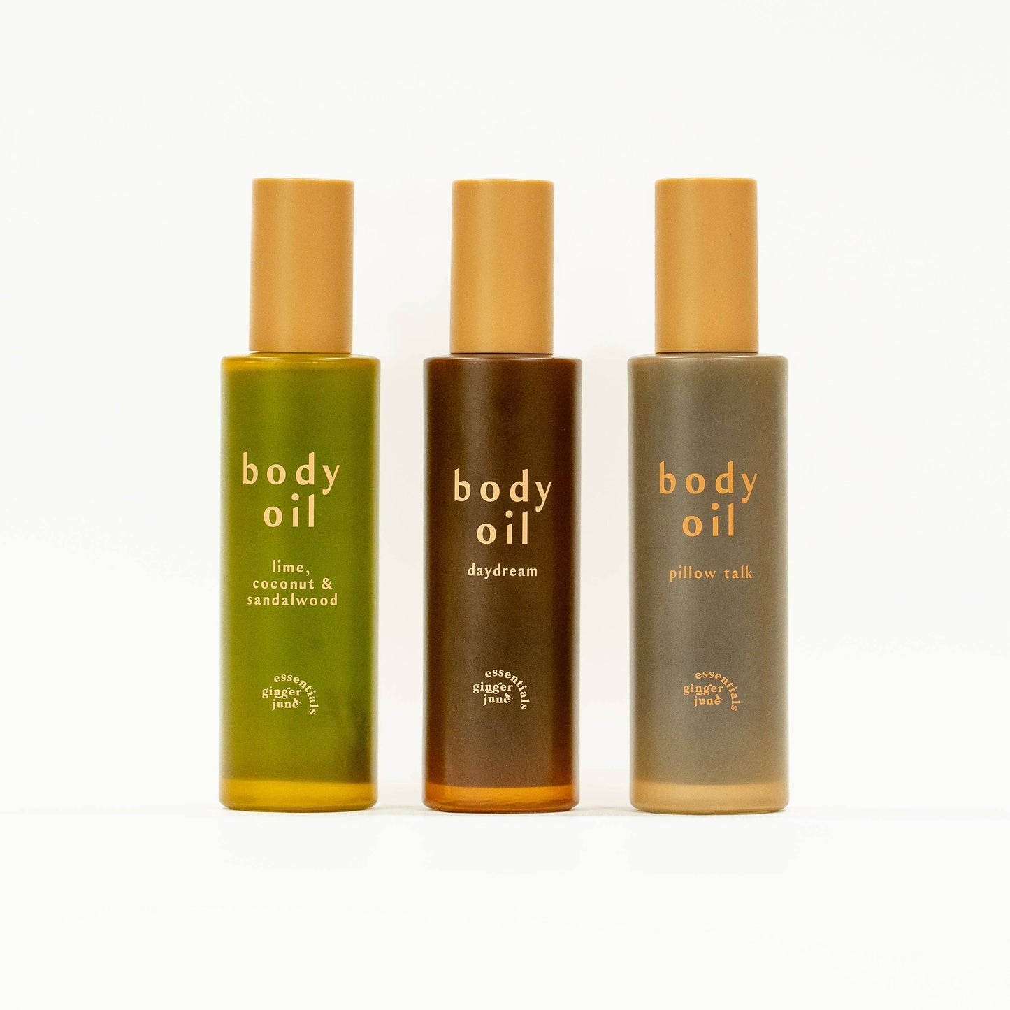 Body oil • 3 essential blends • 100% natural, nothing synthe: Coconut lime & sandalwood