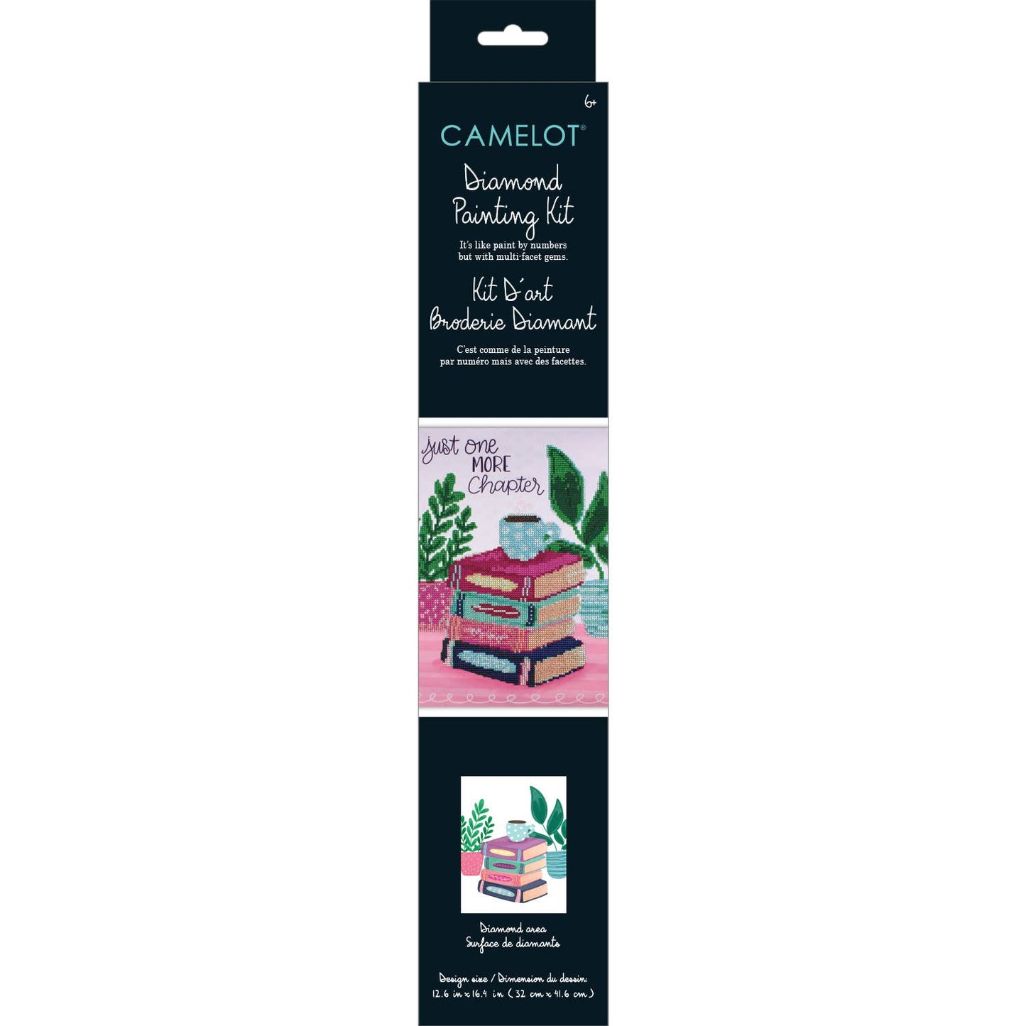 It's a Bookish Life Diamond Painting Kit: 01 Multi