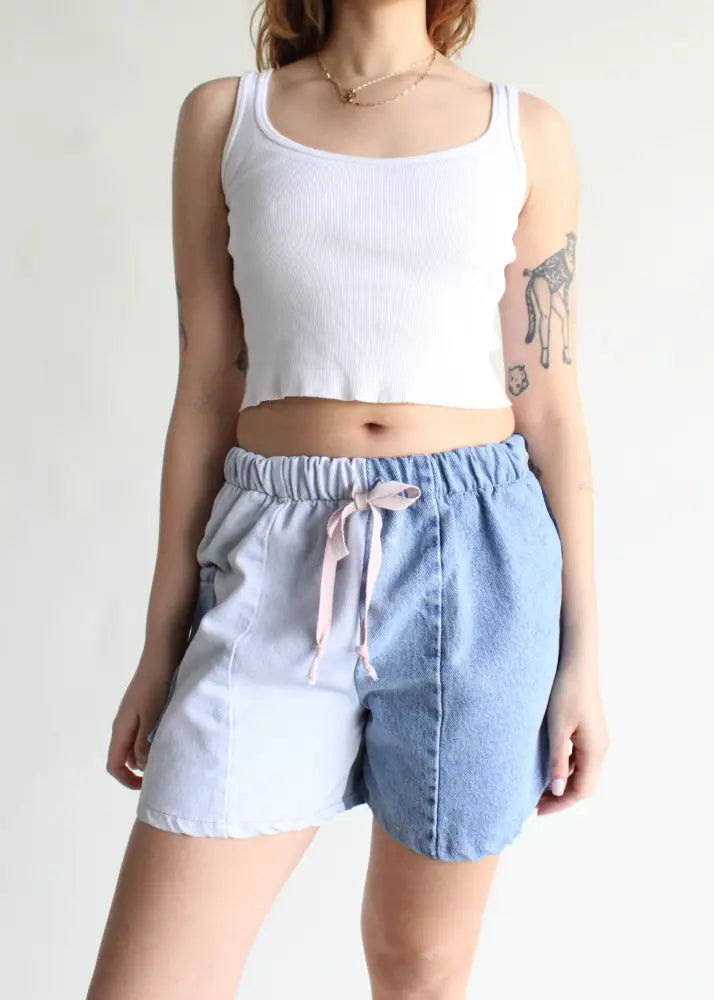 Denim Eco Short - Posh Finds
