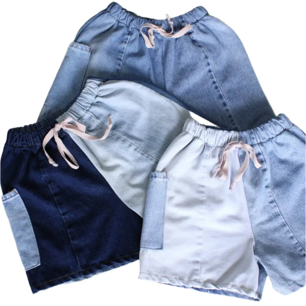 Denim Eco Short - Posh Finds