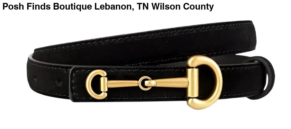Dressage Belt - Black - Posh Finds