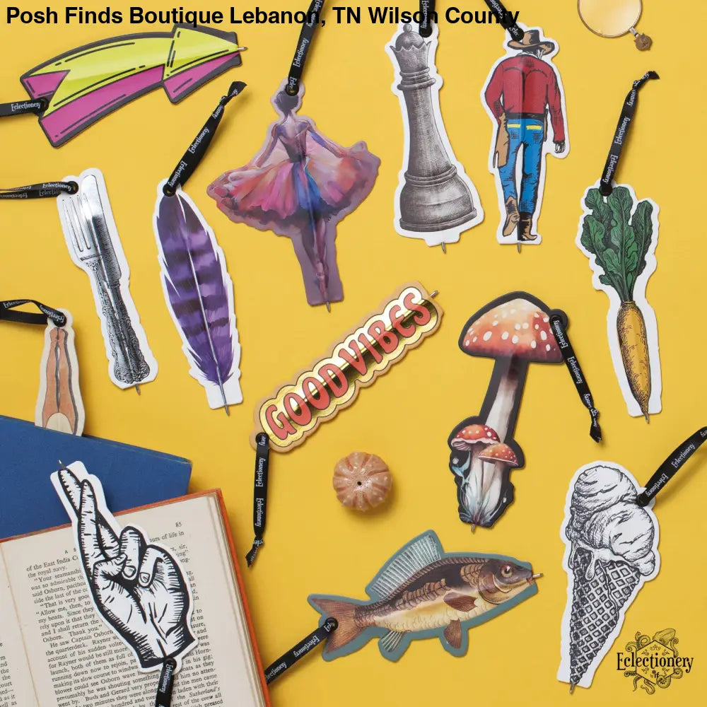 Eclectionery Bookmark Pens Starter Pack - Posh Finds