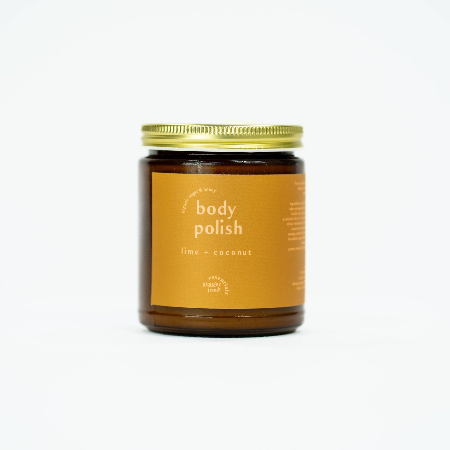 BODY POLISH • COCONUT LIME • 100% natural, nothing synthetic