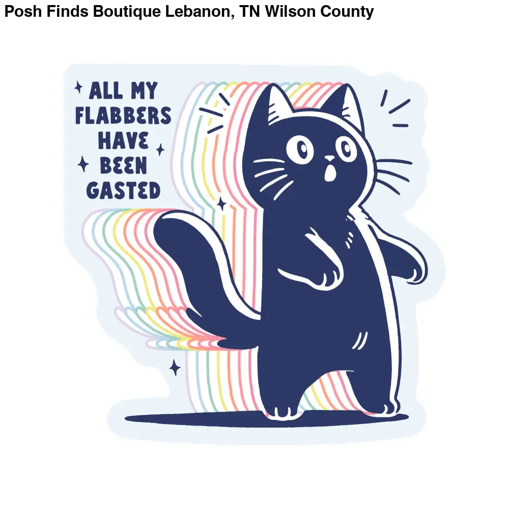 Funny Cute Kitty Cat Sarcastic High Quality Vinyl Sticker - Posh Finds