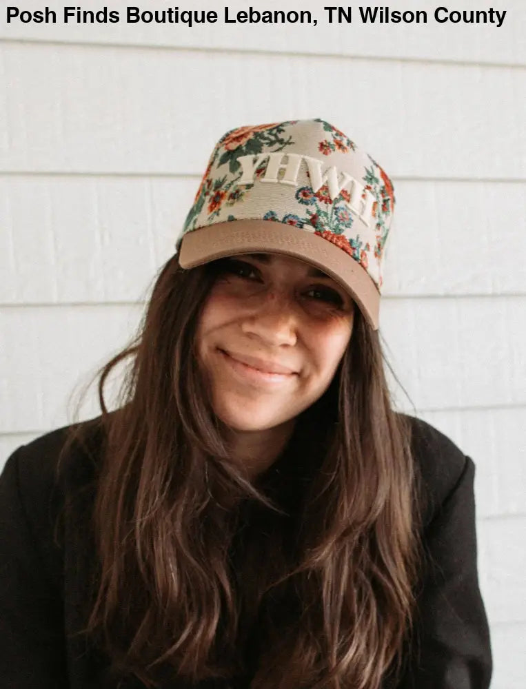 Hat: Floral YHWH - Posh Finds