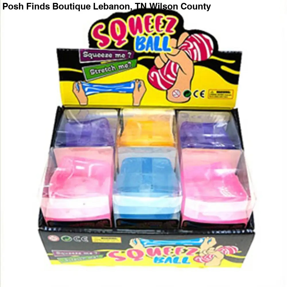 Ice Cube Squishy Toy Multiple Colors - toys