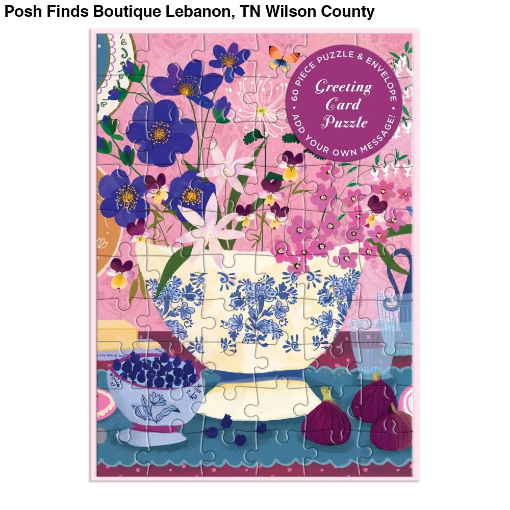 Joy Laforme Art of the Table Greeting Card Puzzle
