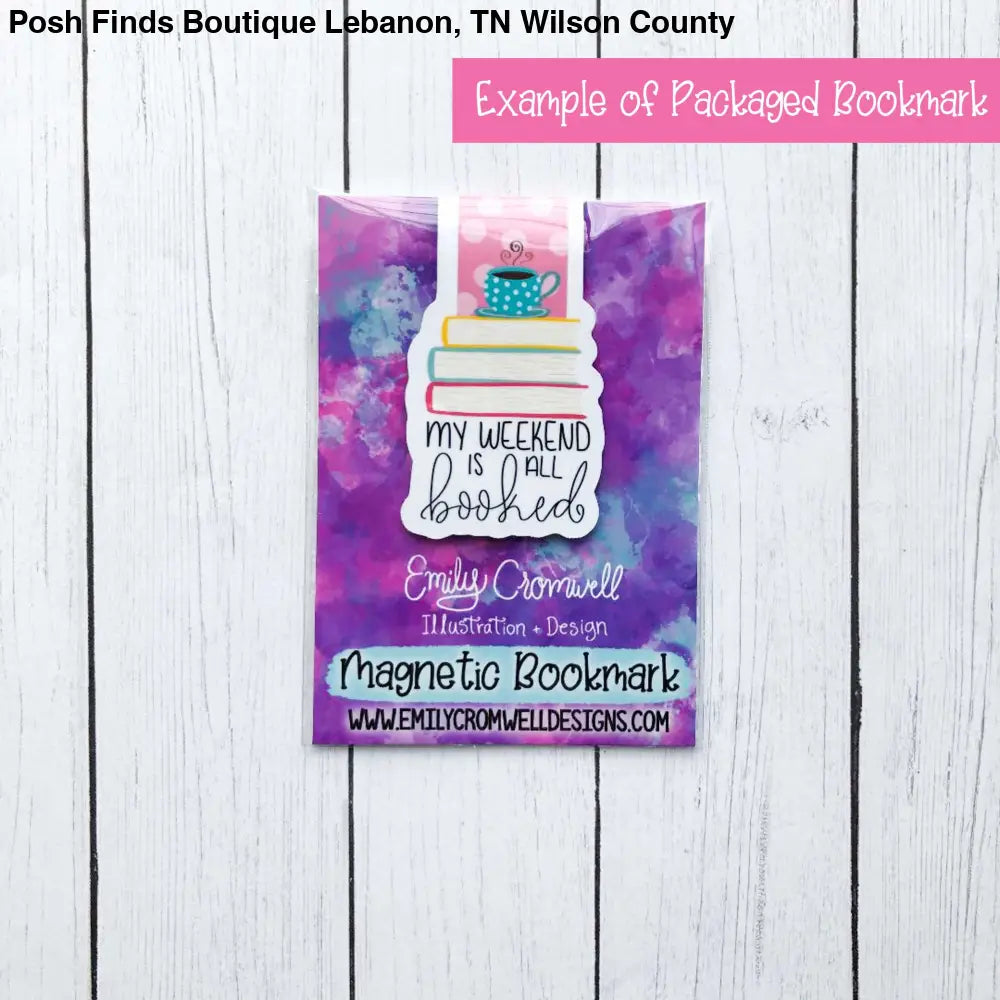 Professional Bookworm Magnetic Bookmark - Posh Finds