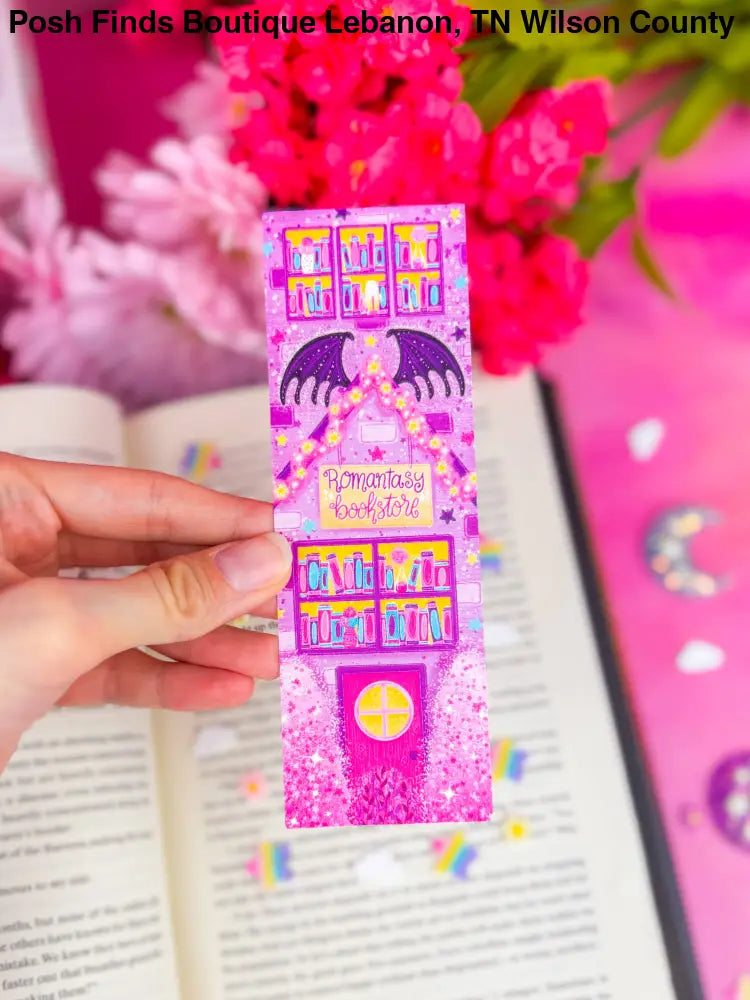 Romantasy Bookstore Bookmark: Laminated - Posh Finds