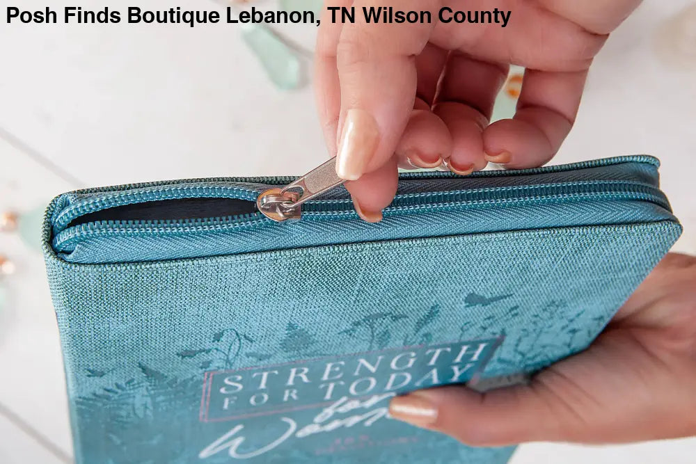 Strength for Today for Women (Zippered Devotional) - Posh Finds