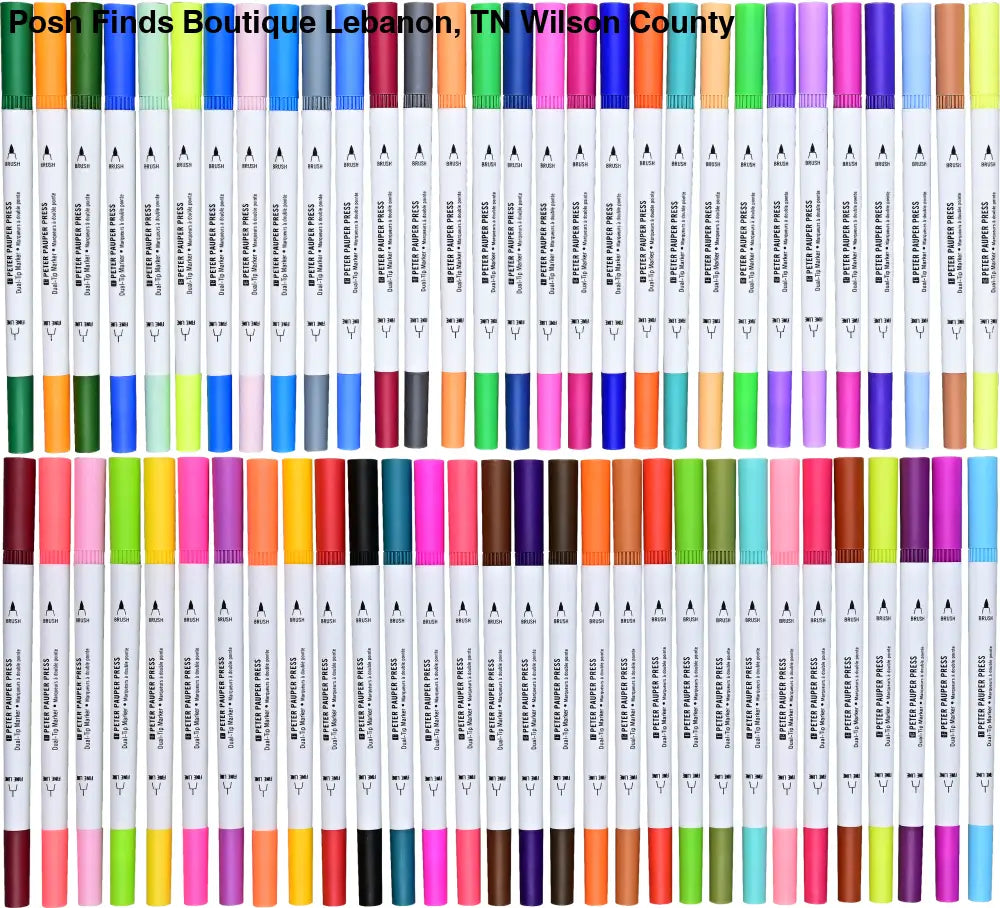 Studio Series Dual-Tip Coloring Markers (set of 60) - Posh Finds