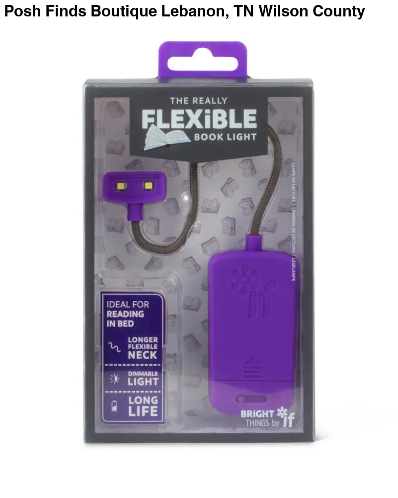The Really Flexible Book Light - Posh Finds