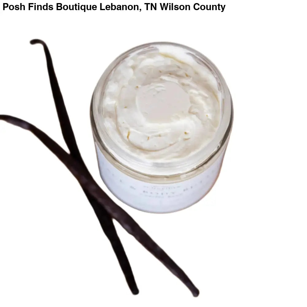 Vanilla Bean Tallow Face & Body Butter: Small (2 oz volume) - Posh Finds