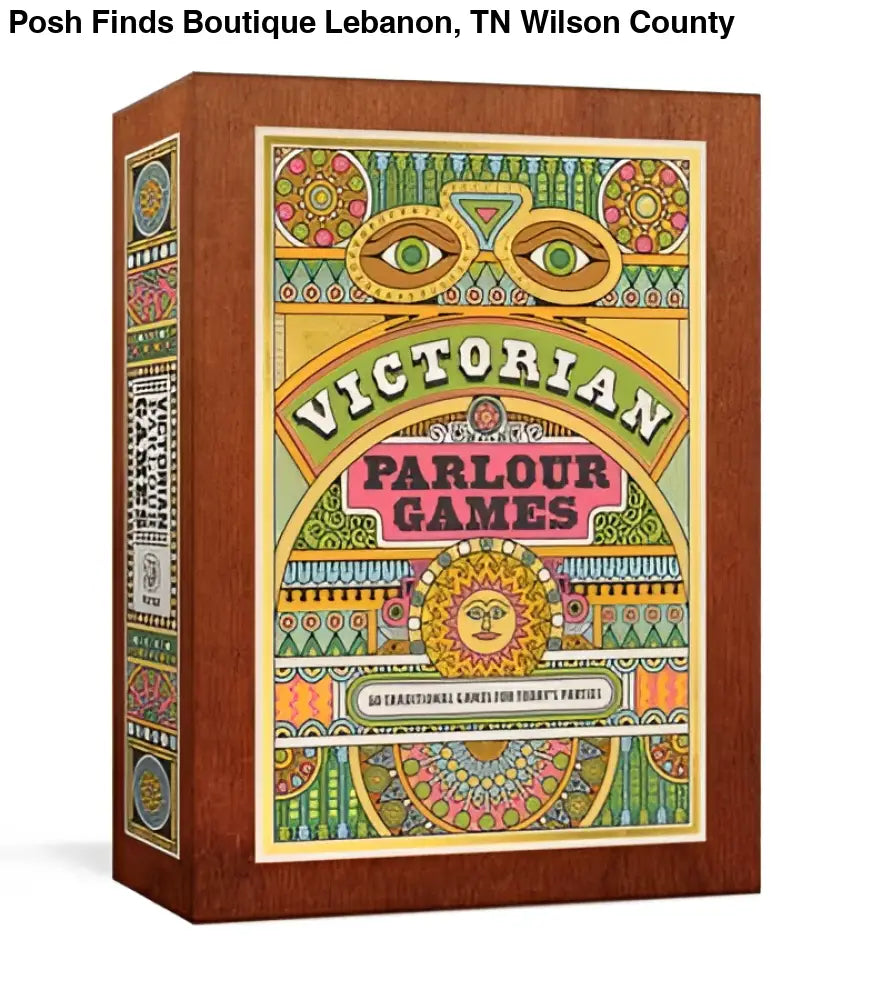Victorian Parlour Games - Posh Finds
