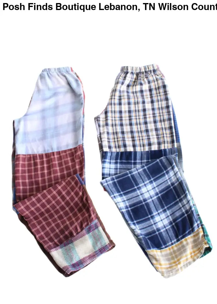 Vintage Flannel Pants Every Pair is Different - Posh Finds