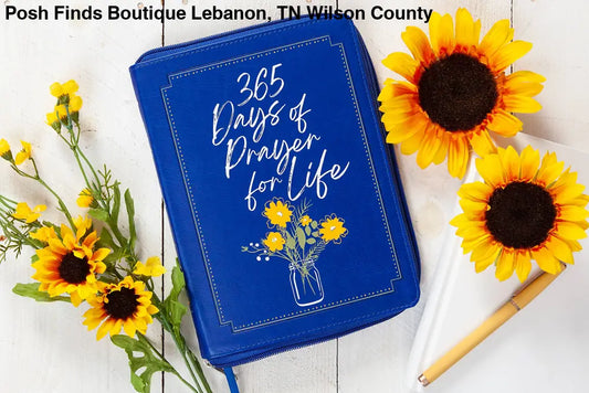 365 Days of Prayer for Life (Zippered Prayer Devotional) - Posh Finds