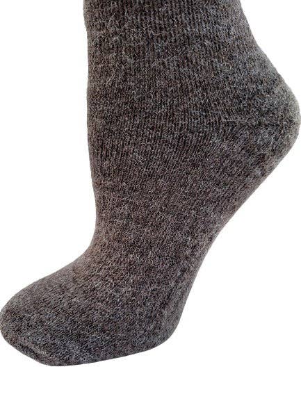 100% Alpaca American Traveler All Purpose Alpaca Socks: Large