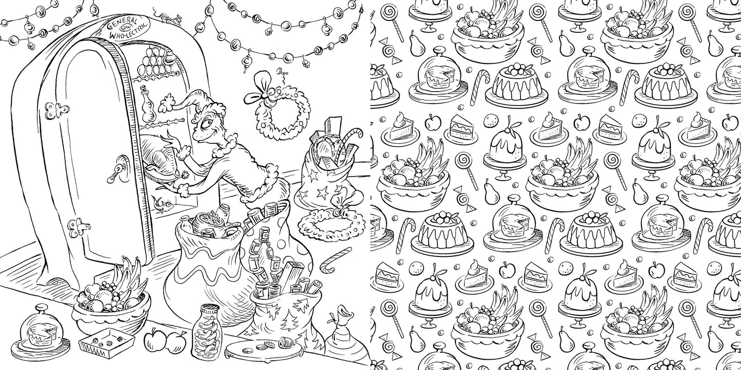 How The Grinch Stole Coloring Book