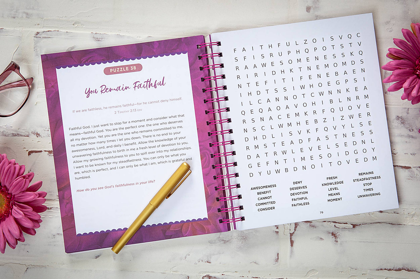 100 Days of Prayer for Women (Word Search Devotional)