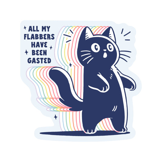 Funny Cute Kitty Cat Sarcastic High Quality Vinyl Sticker - Posh Finds