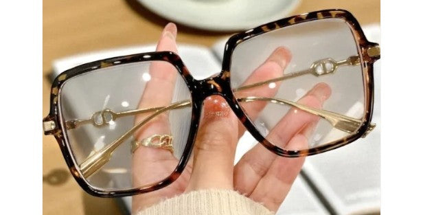 Natalie Tortoise Shell Square Blue Light Glasses