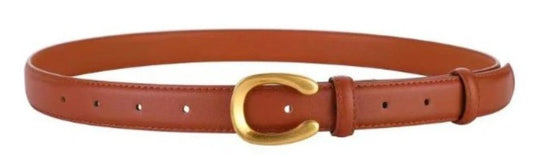 Small Horseshoe Belt Saddle