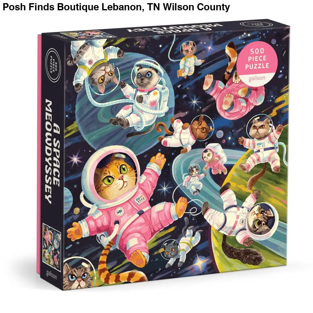 A Space Meowdyssey 500 Piece Puzzle