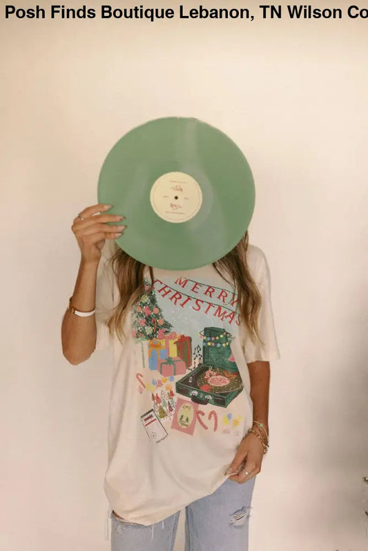 A Vintage Christmas Graphic Tee - Posh Finds