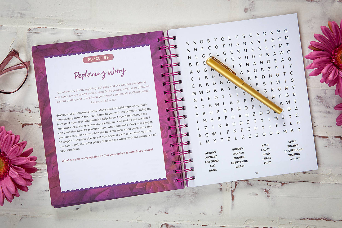 100 Days of Prayer for Women (Word Search Devotional)