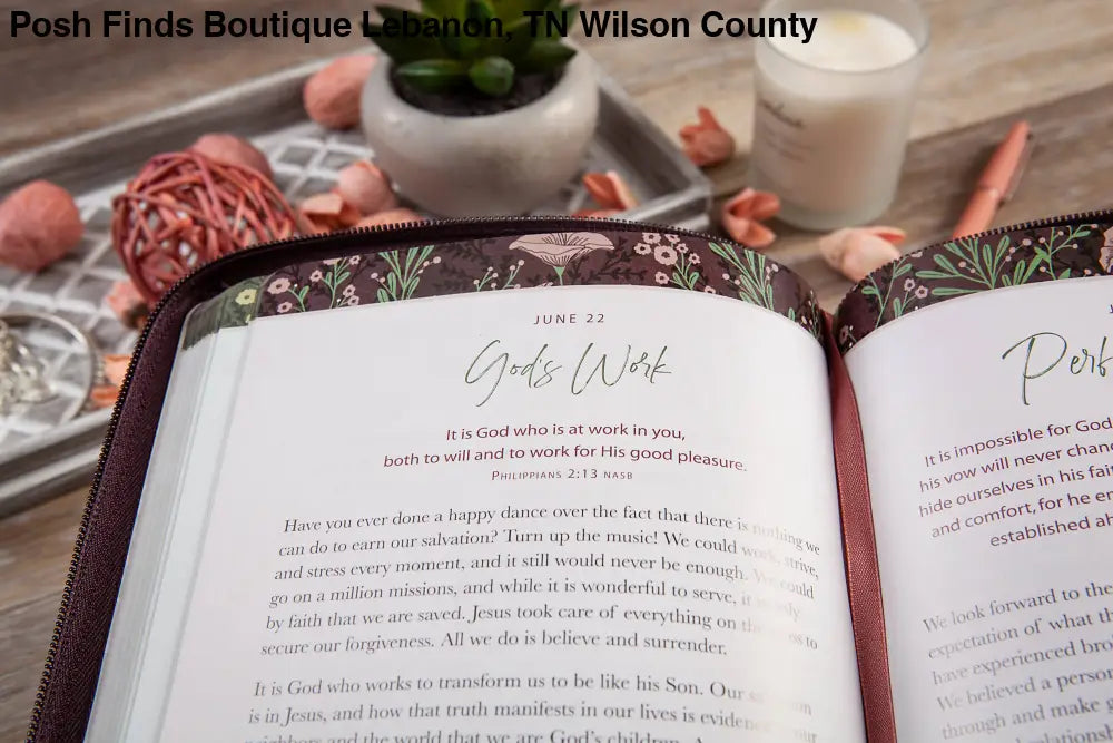 All Things Beautiful (Zippered Devotional) - Posh Finds