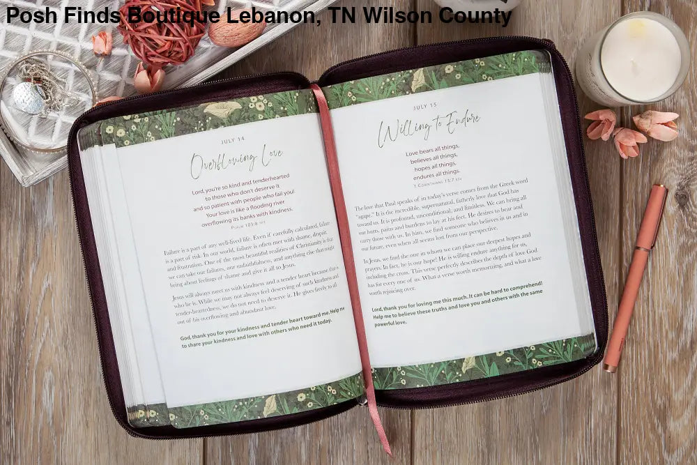 All Things Beautiful (Zippered Devotional) - Posh Finds