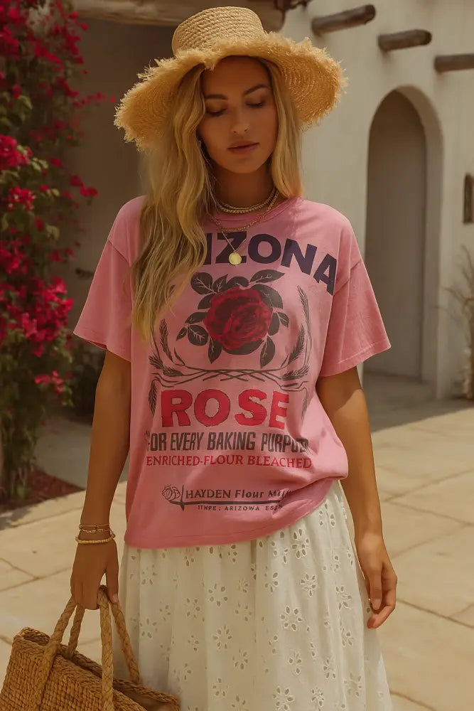 Arizona Rose Tee - Posh Finds