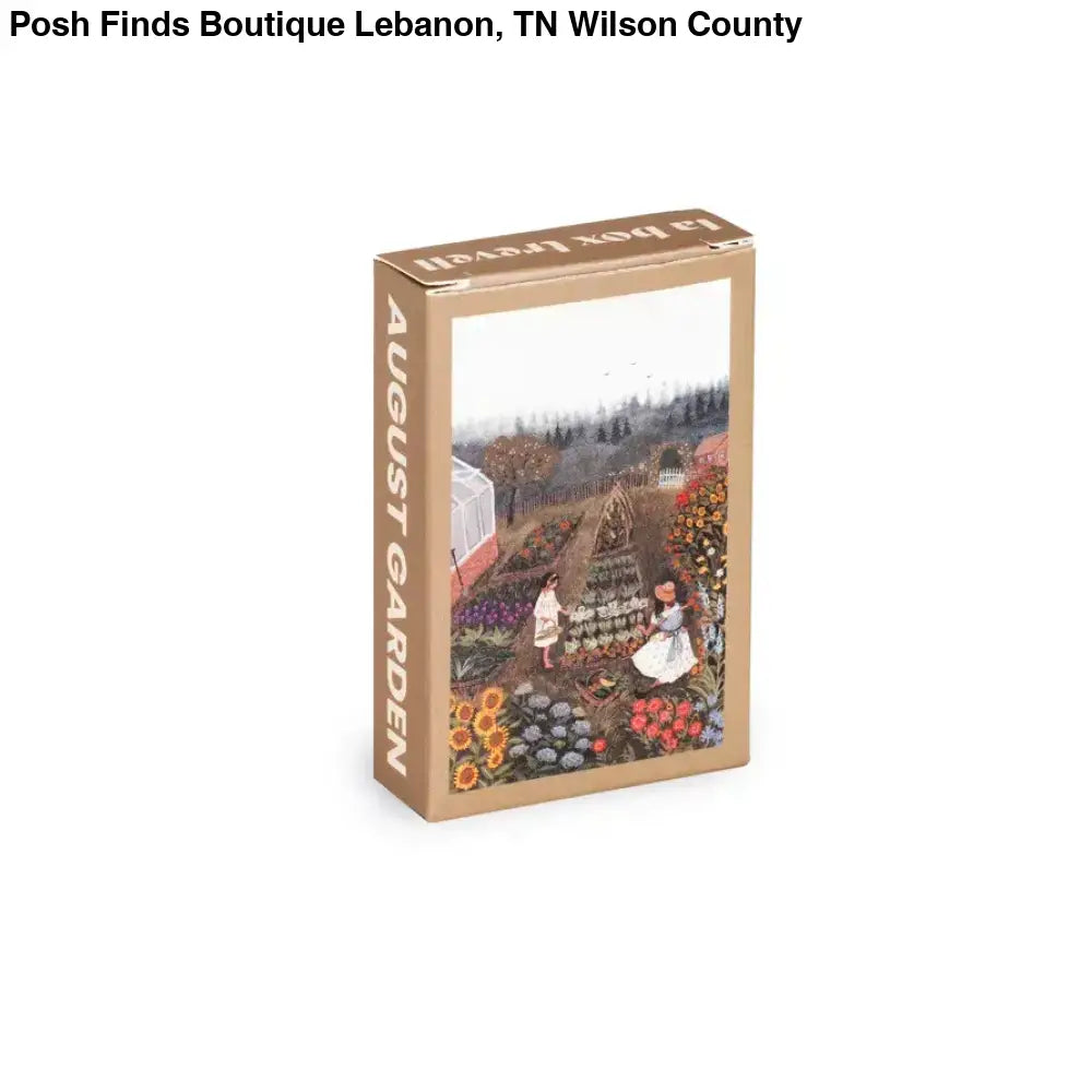 August Garden mini puzzle 99 pieces - Posh Finds