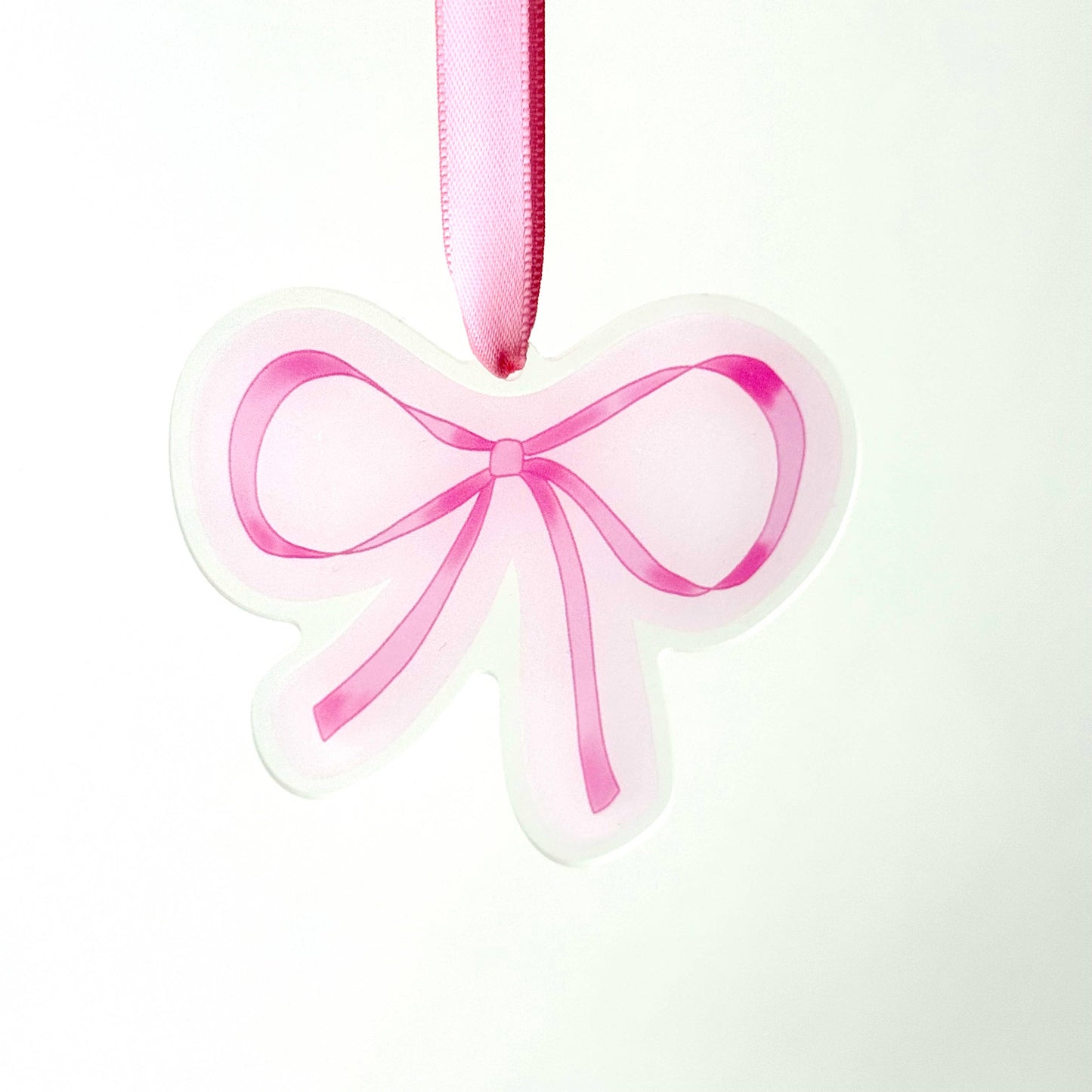 Pink Bow Ornament | Coquette