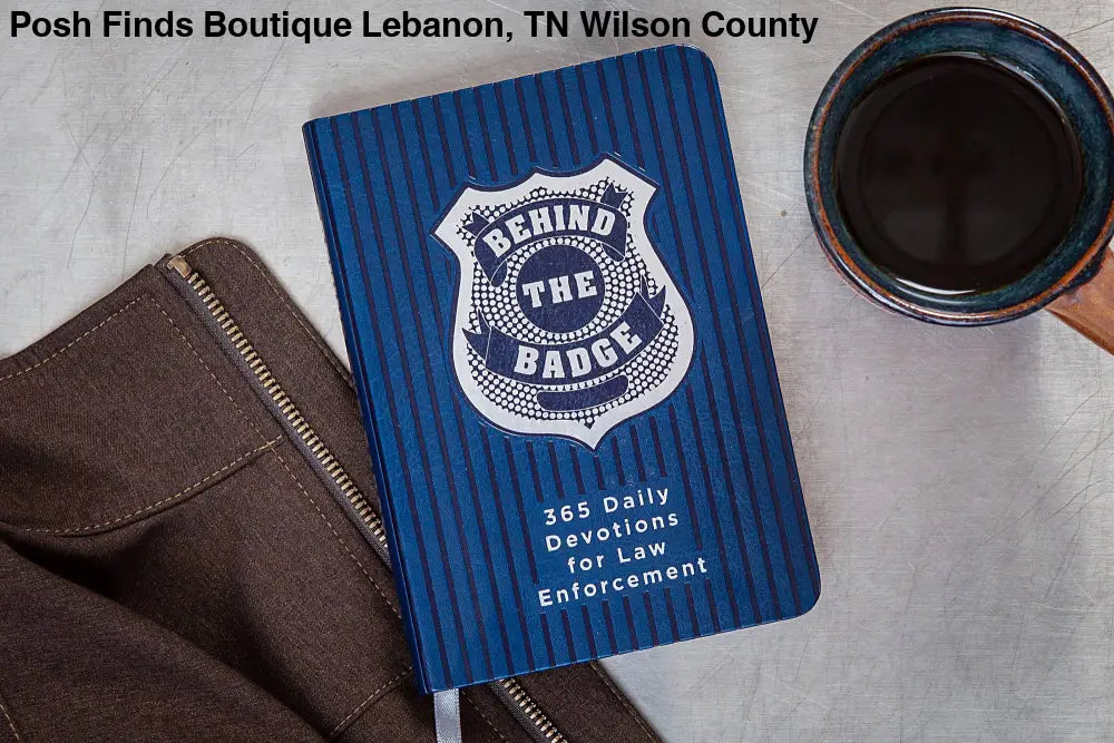 Behind the Badge (Devotional for Law Enforcement) - Posh Finds