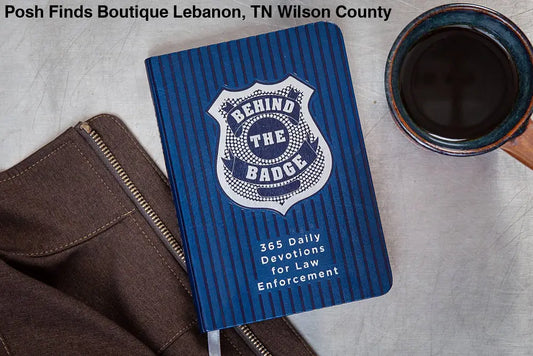 Behind the Badge (Devotional for Law Enforcement) - Posh Finds