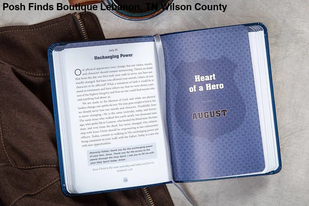 Behind the Badge (Devotional for Law Enforcement) - Posh Finds