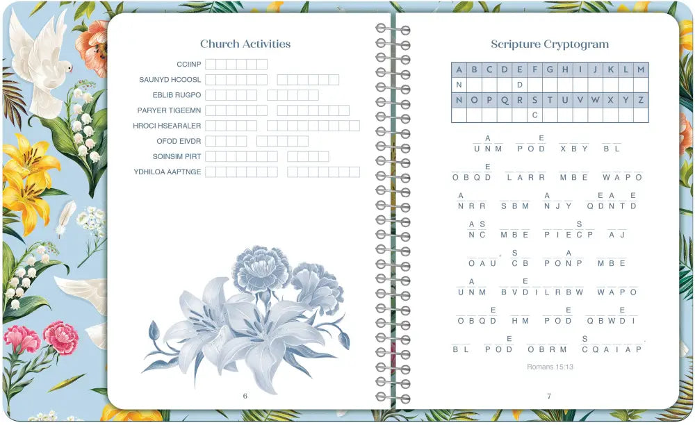 Bible Mixed Puzzles – Inspirational Christian Crossword Book