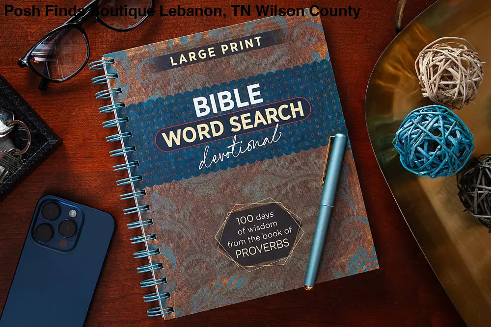 Bible Word Search Devotional (Proverbs) - Posh Finds