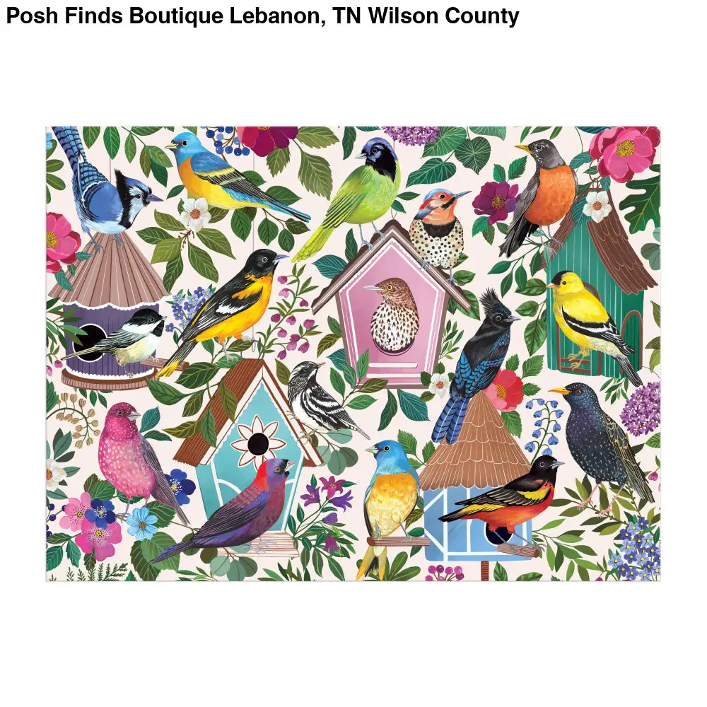 Birdhouse Lane 1000 Piece Puzzle