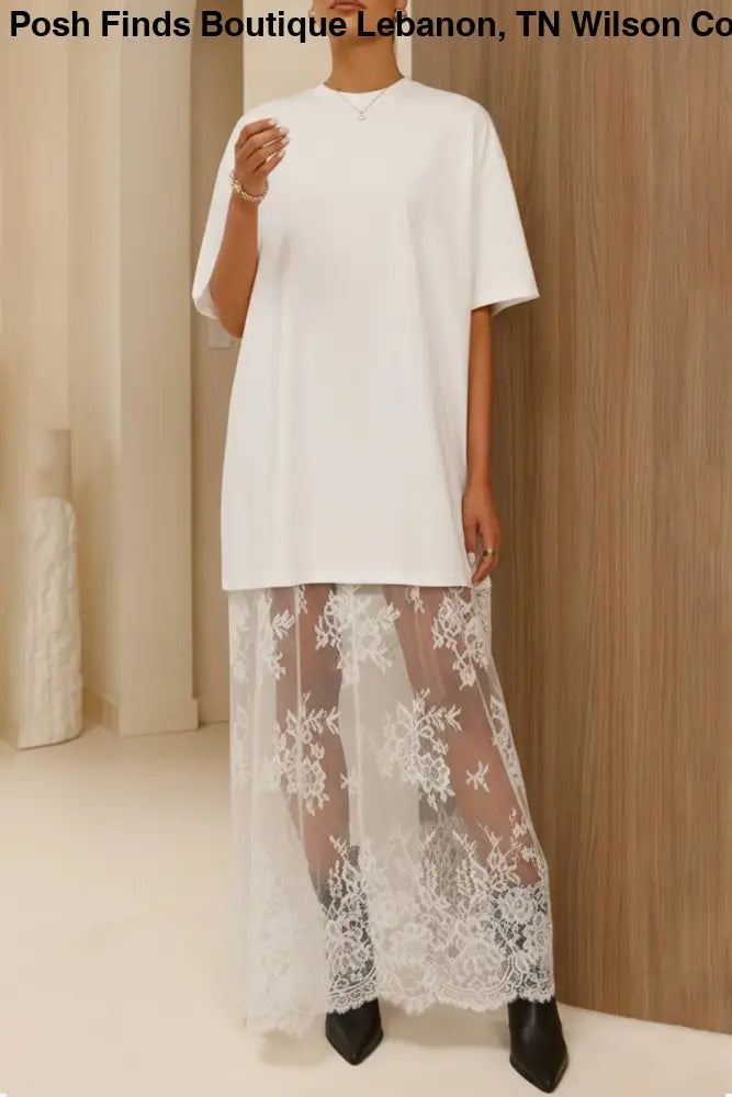 Black High Waist Lace Sandalwood Long dress - Women > Dresses